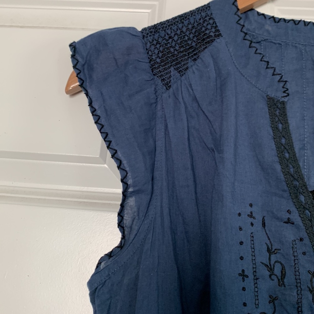 Free People Embroidered Boho Dress - Picture 6 of 14